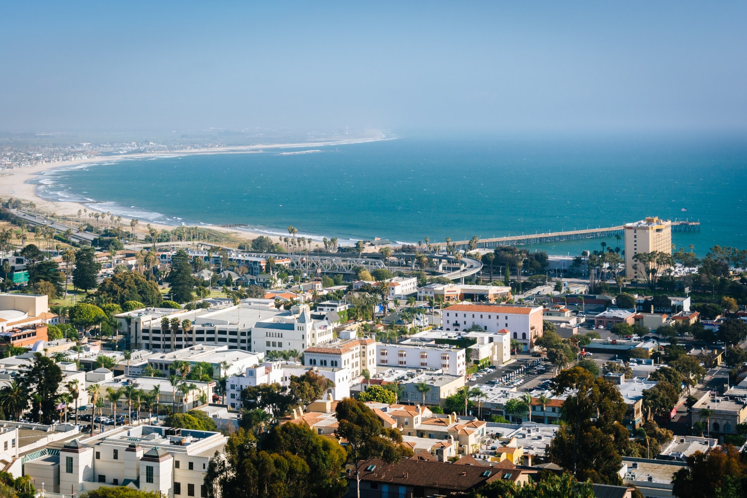 View of downtown Ventura