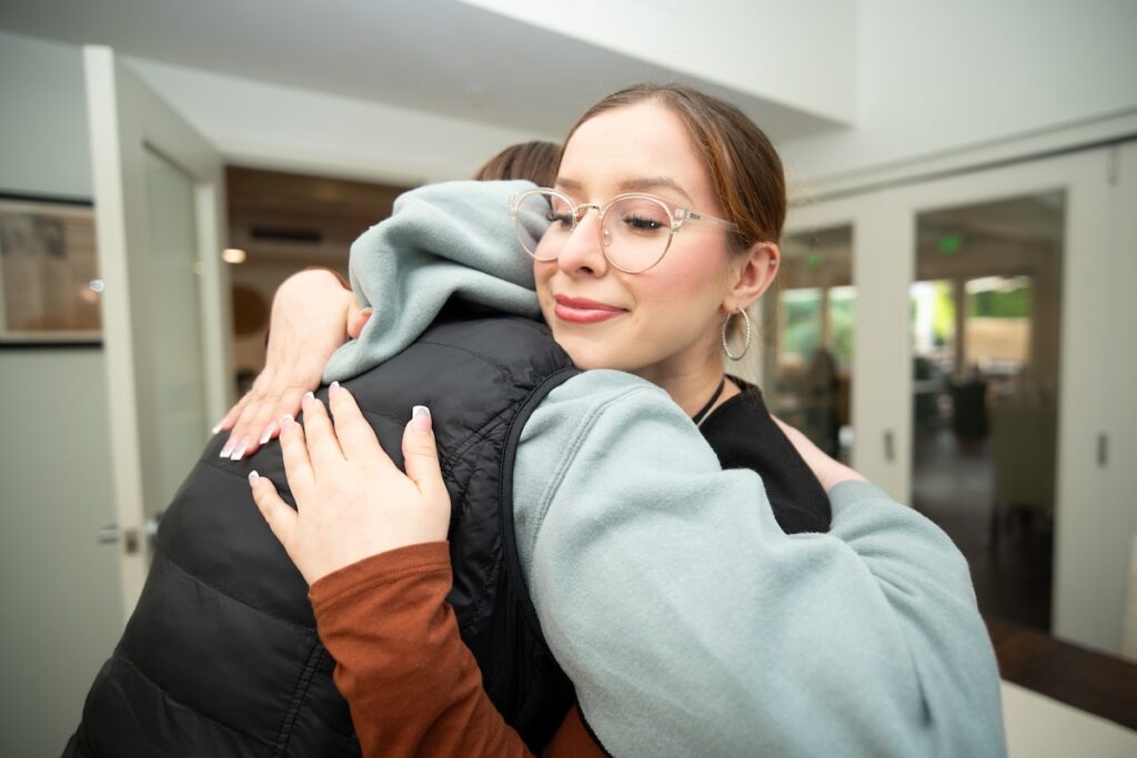 One-on-one therapy session at New Directions for Women